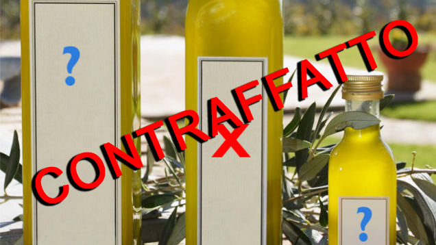 olio extravergine d'oliva contraffatto
